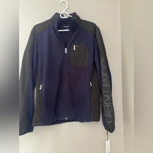 Men’s Calvin Klein fleece jacket NWT